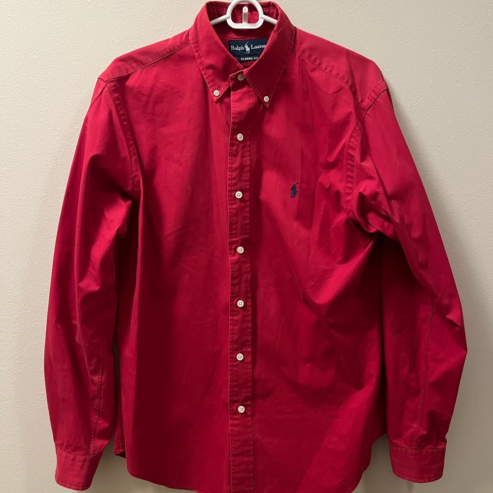Ralph Lauren Polo Button Down | Red